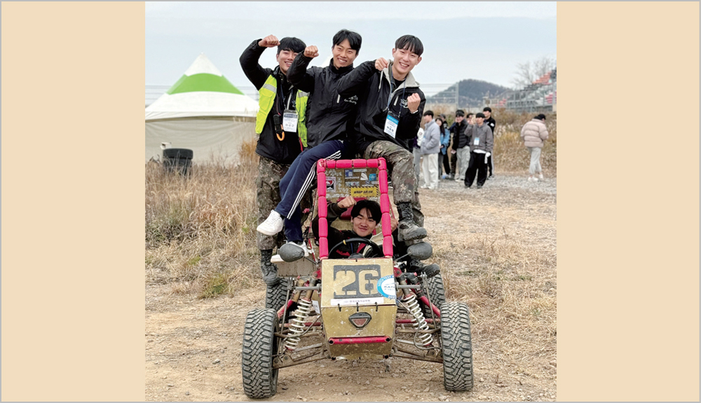 ‘대자연’ 동아리, 전국 대학생 자작 자동차 대회 휩쓸다