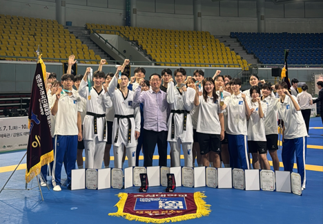 조선대 태권도부, 제55회 협회장기 대회 종합 우승 쾌거 대표이미지